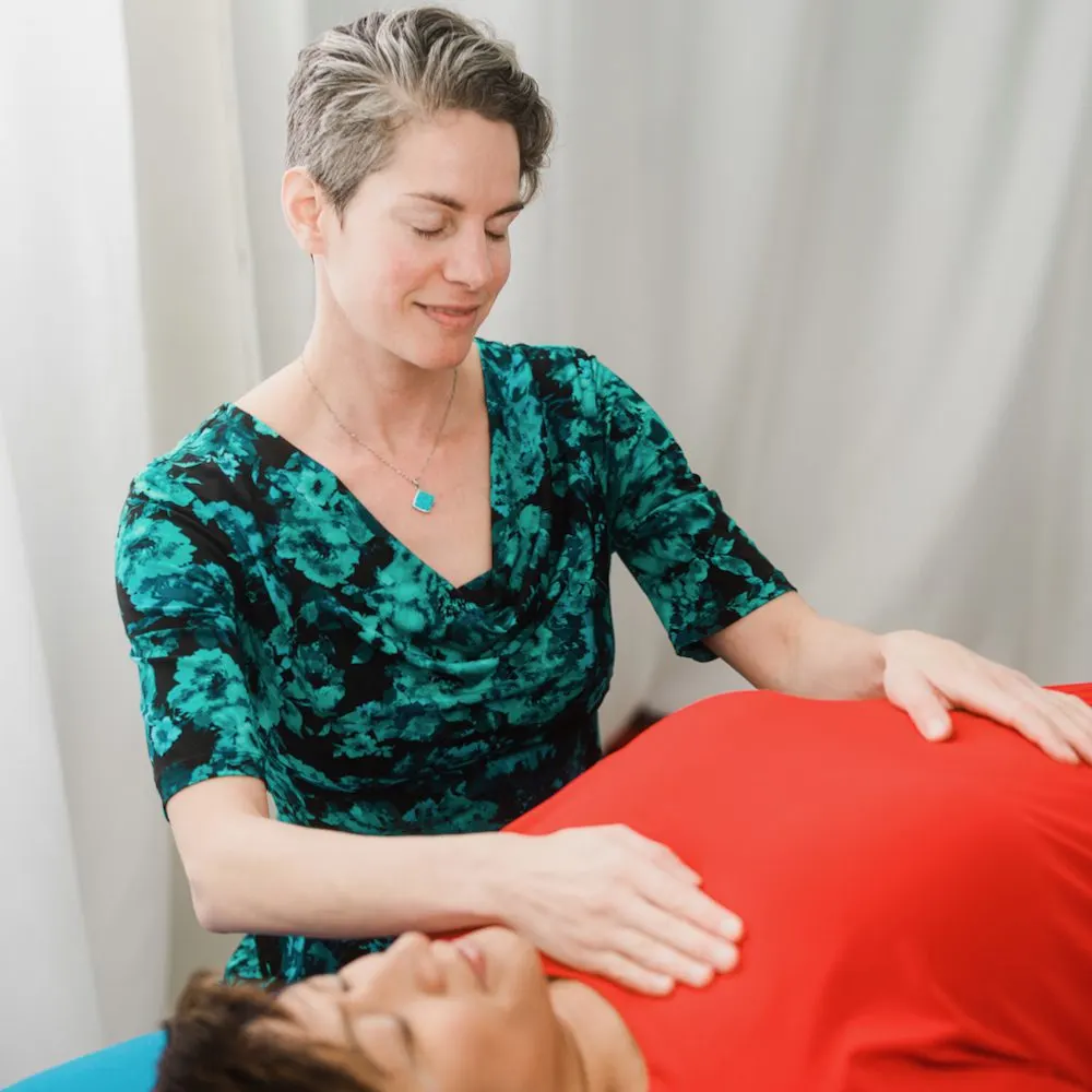 Lillie doing Reiki