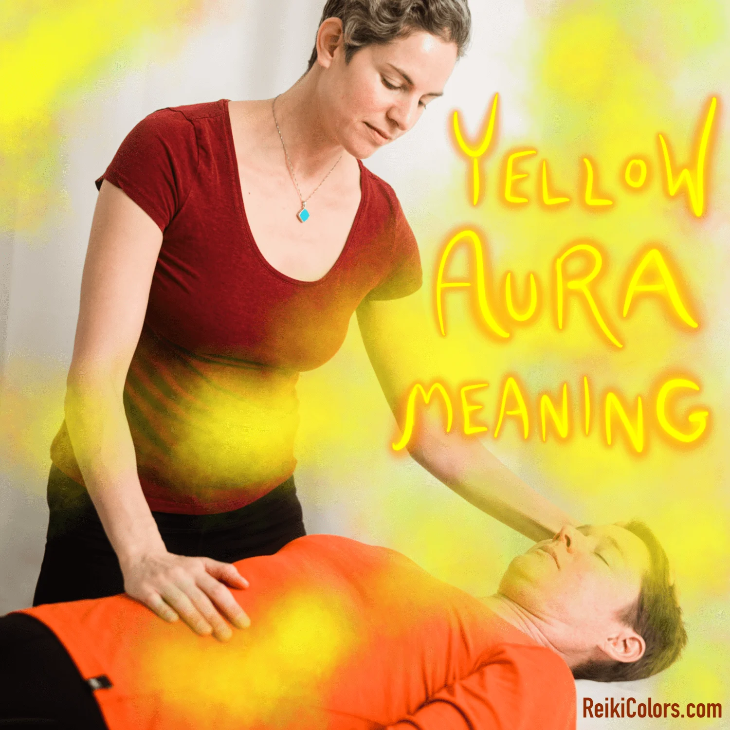 Yellow aura meaning