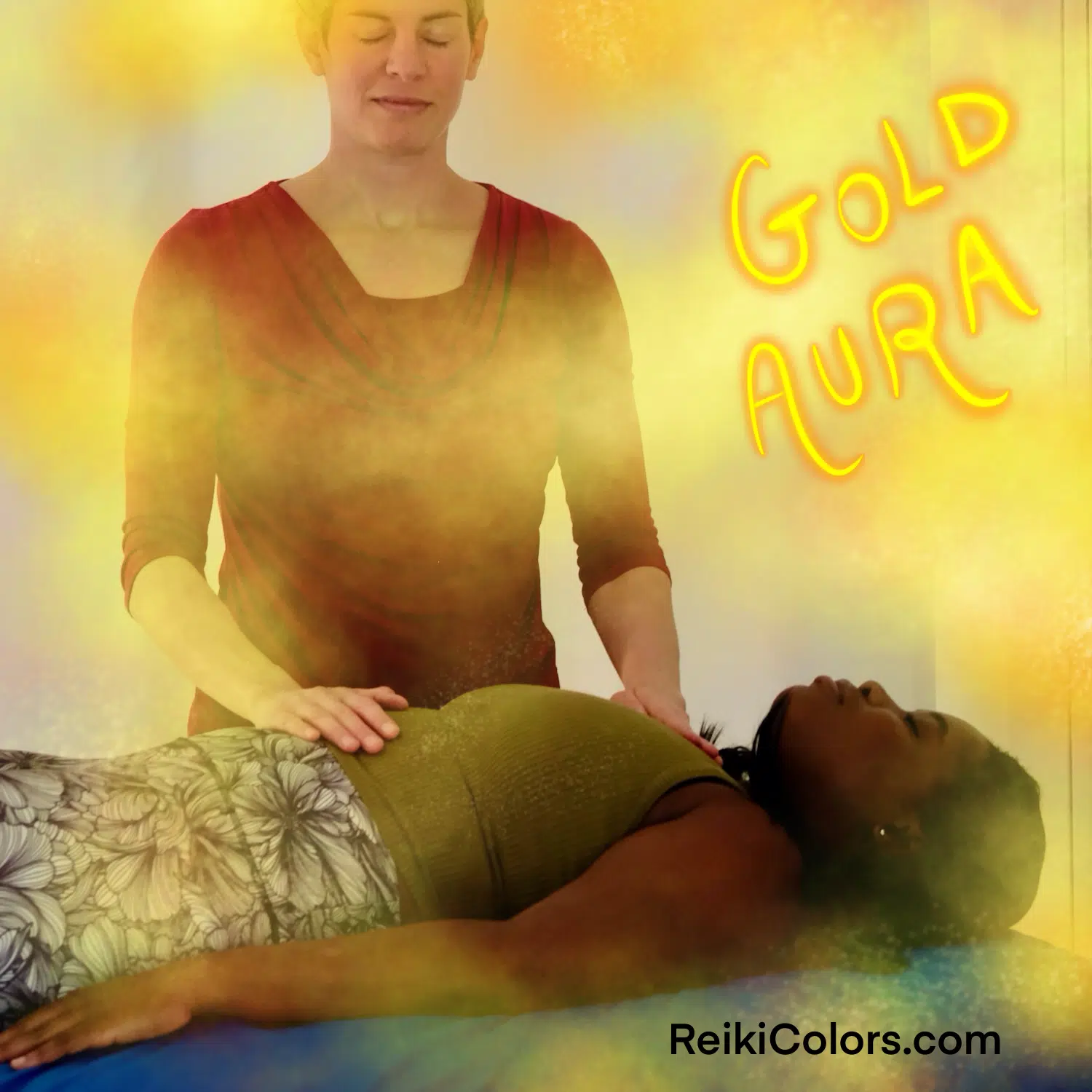Gold aura