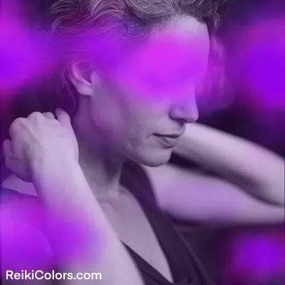 Seeing purple behind closed eyes: Spiritual